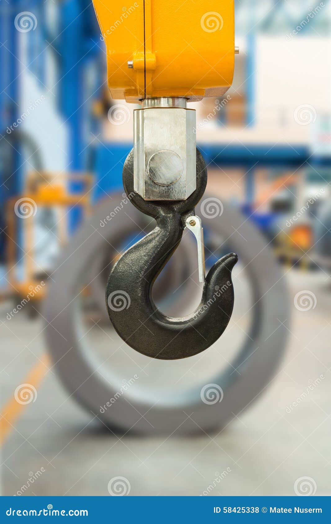 Industrial hook stock photo. Image of hook, metallic 58425338