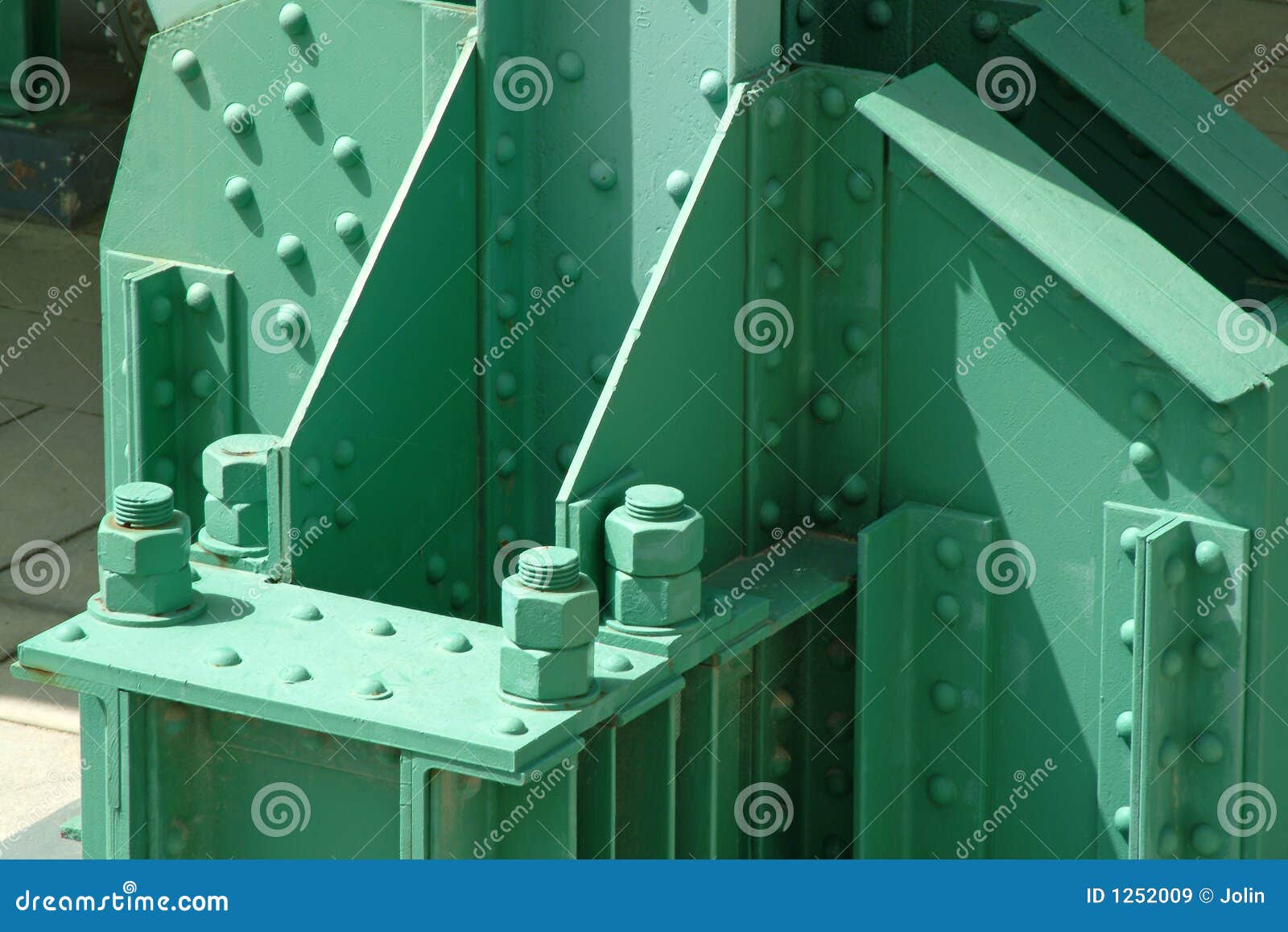 industrial infrastructure in steel painted background