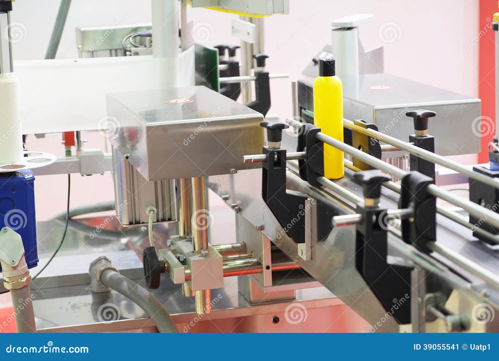 Industrial Labeling Equipment Stock Image Image of business, labeling