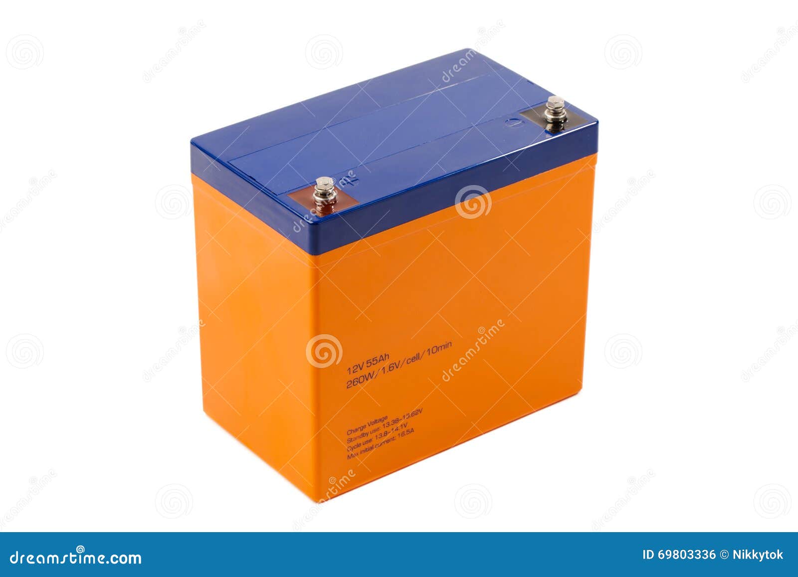 Industrial Lead Acid Battery on White Stock Photo Image of auto