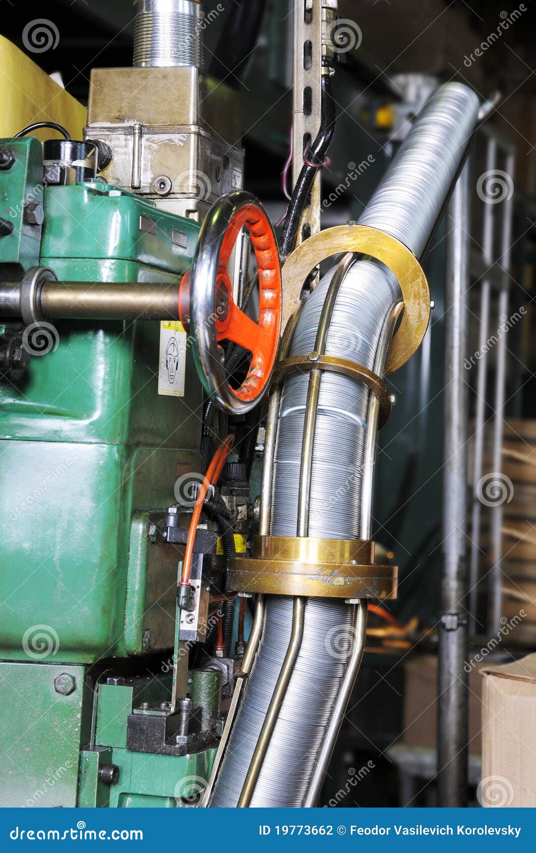 Industrial machine tools. stock photo. Image of manufacture 19773662