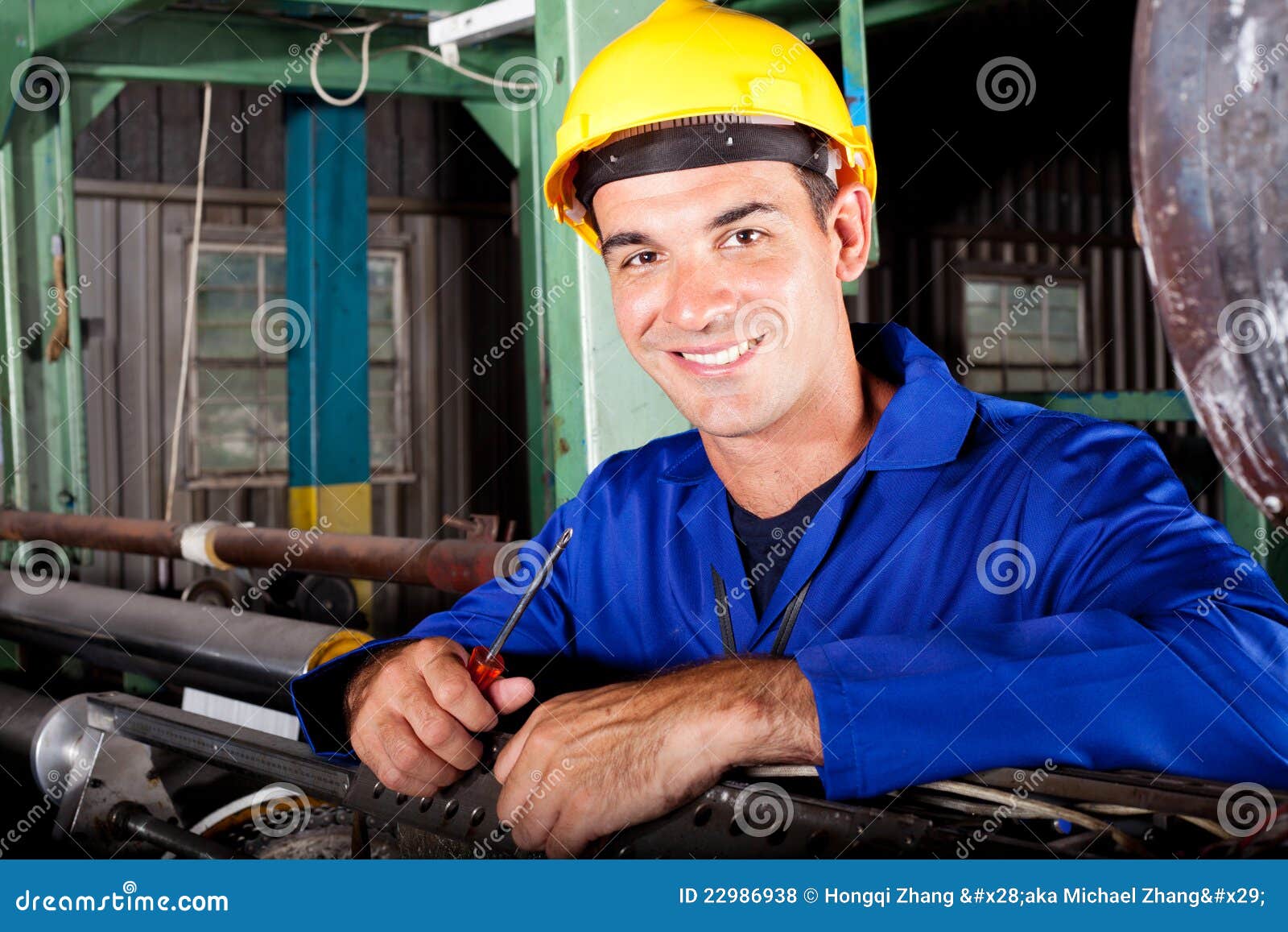Industrial mechanic stock photo. Image of middle, repair 22986938