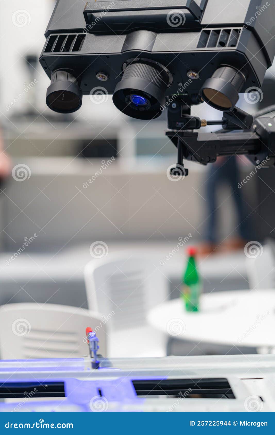 Industrial Optical 3D Scanner Stock Photo Image of robotic, factory