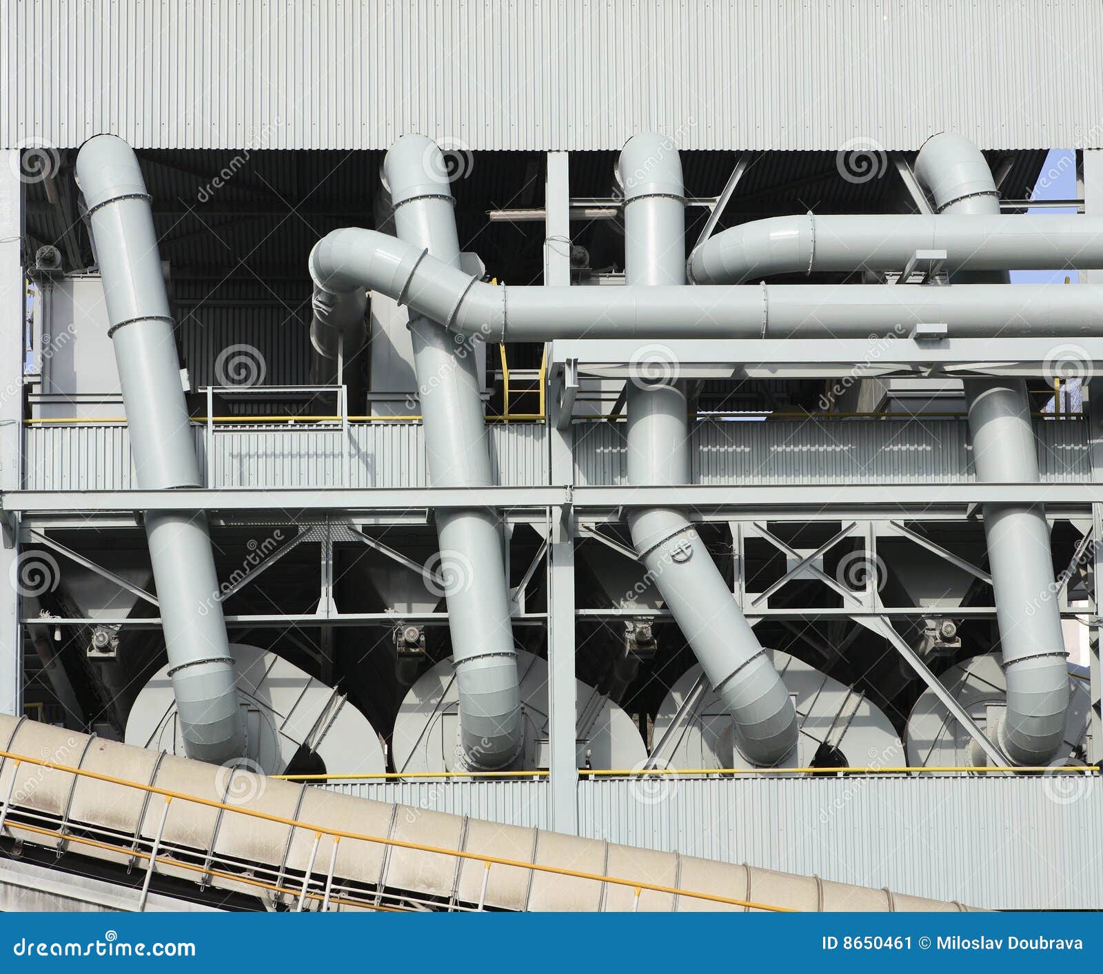 industrial pipes and ducts