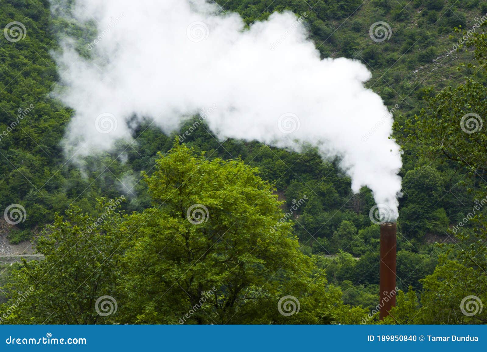Industrial Pollution, Smog And Fog, Large Smoke Pipe ... Industrial Pollution, Smog And Fog, Large Smoke Pipe ...