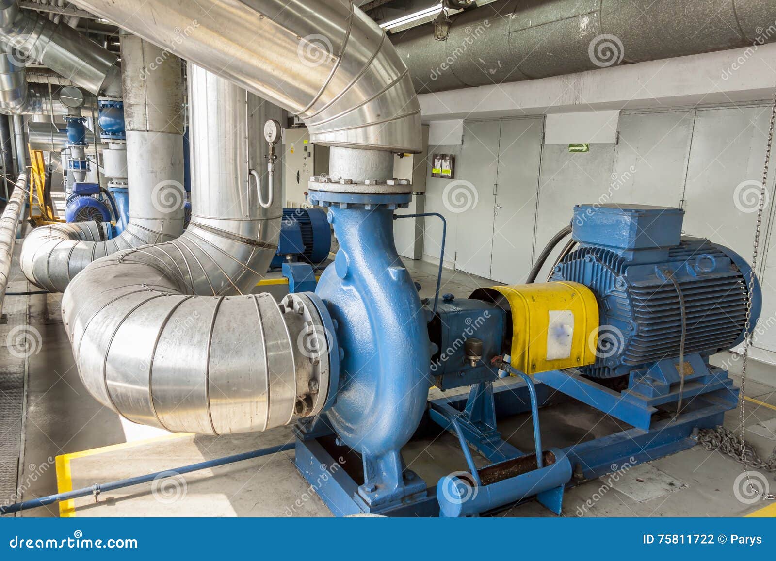 Industrial pump stock photo. Image of condensate, chemical 75811722