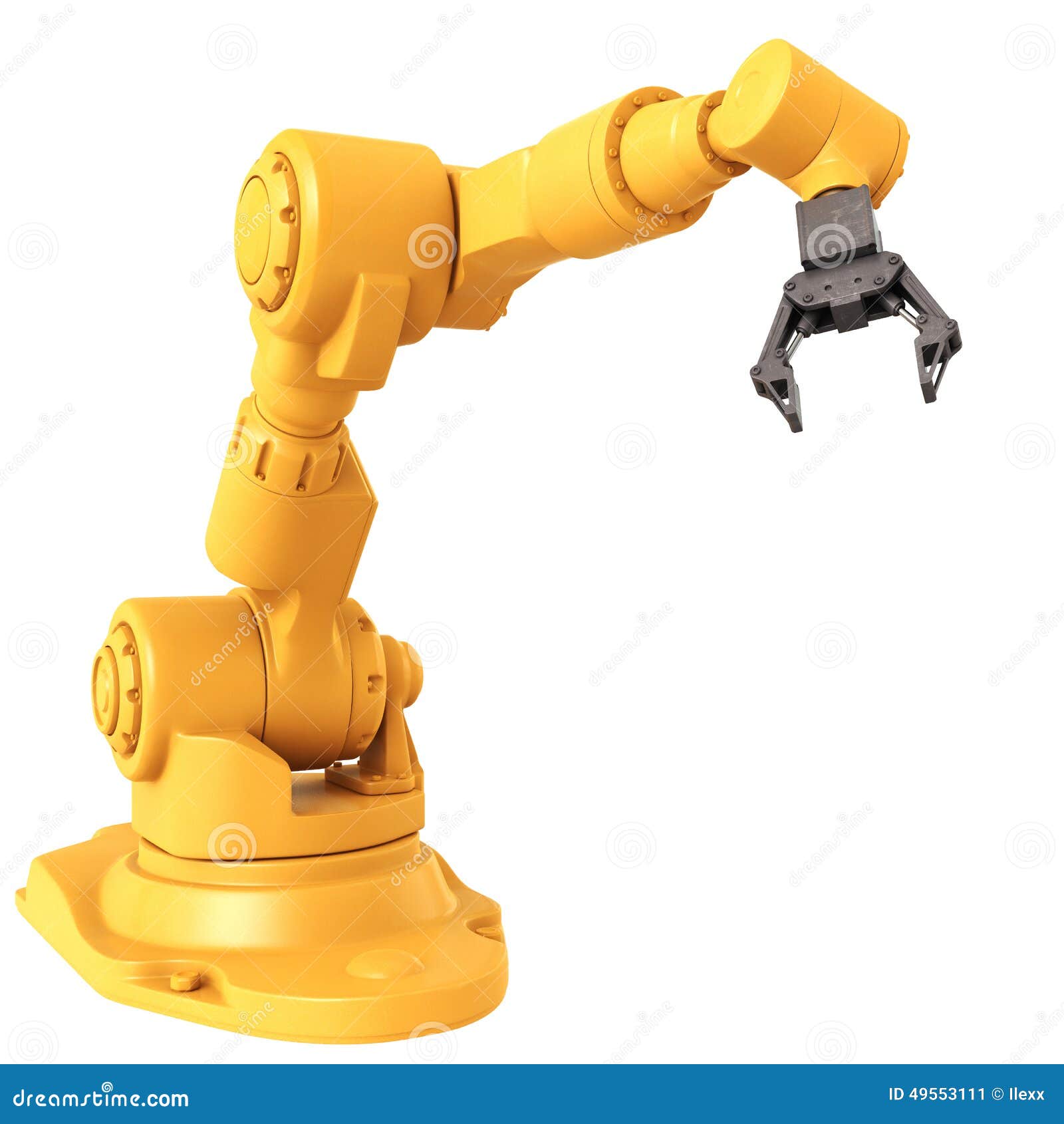 Industrial Robot Stock Illustration Illustration Of Production