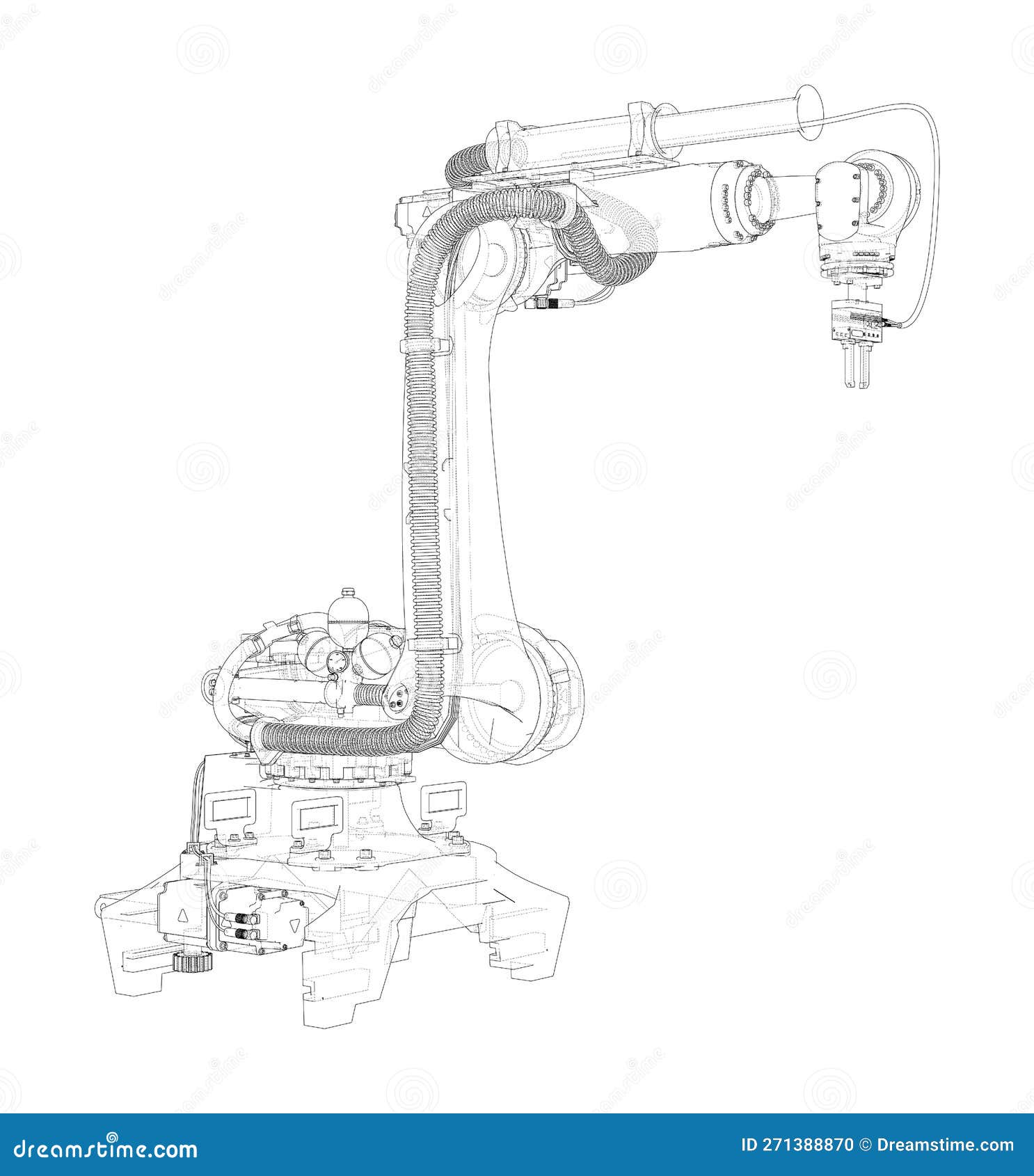 Top 213+ industrial robot sketch best