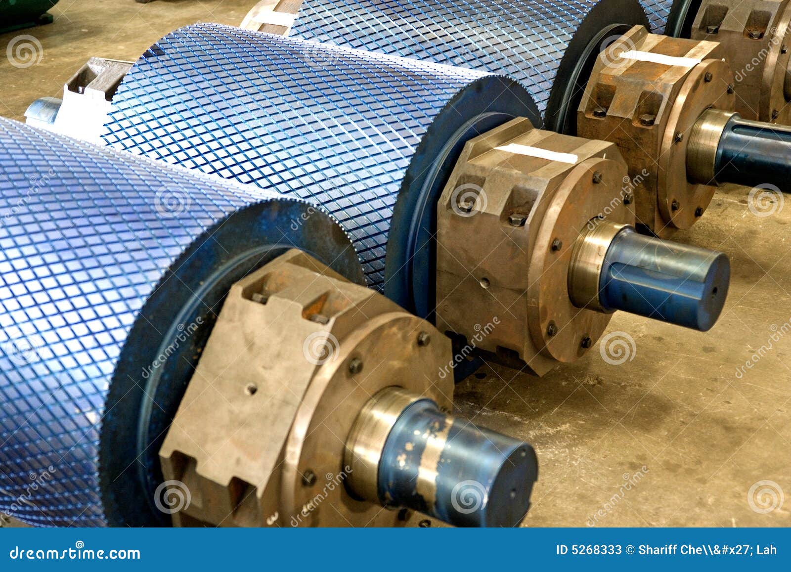 Industrial Rollers At A Foundry Stock Photos Image 5268333