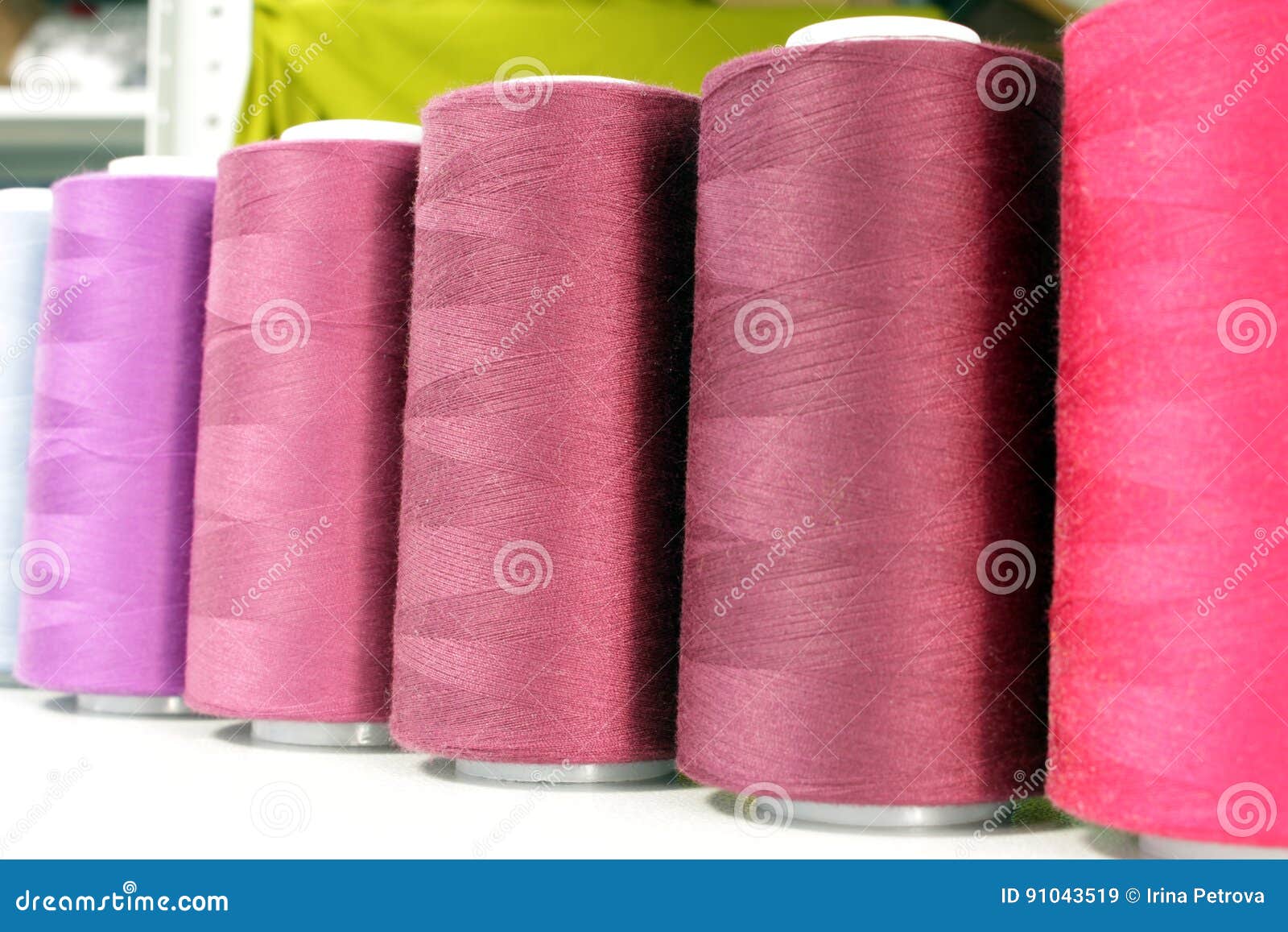 Industrial sewing thread stock image. Image of color 91043519