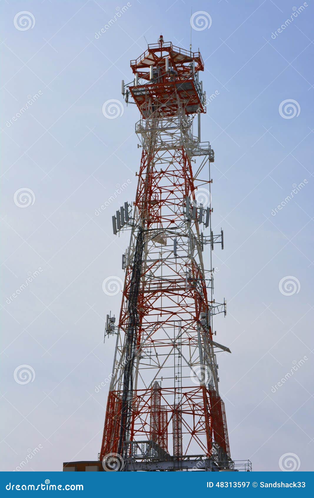 Industrial Tower editorial photography. Image of metal 48313597