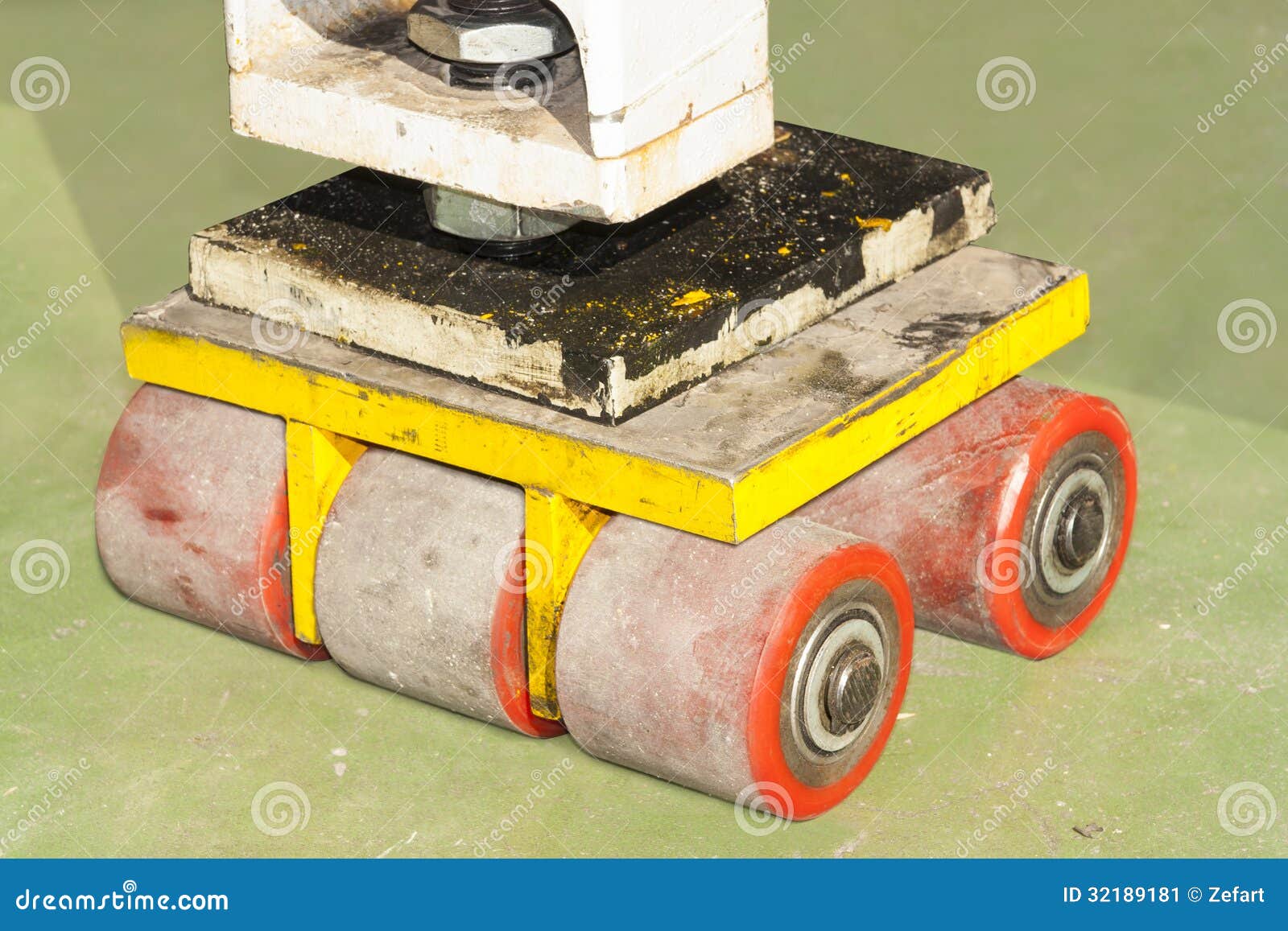 Industrial Trolley Transportation Tool. Stock Image Image of machine