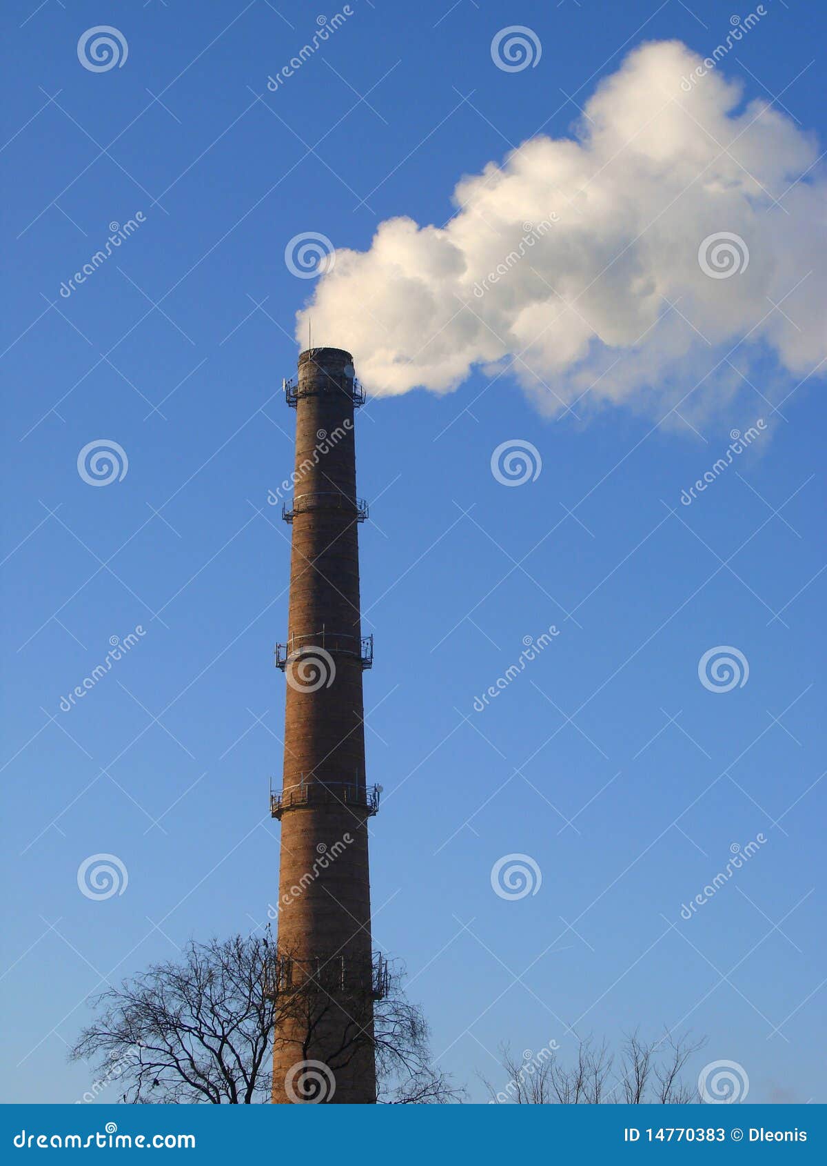 Industrial tube stock image. Image of plant, ecology 14770383