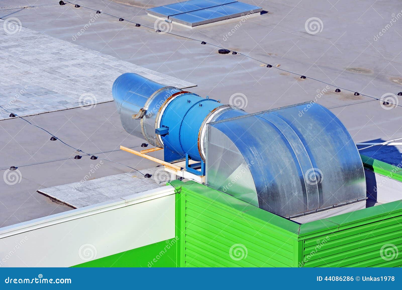 Industrial Ventilation System Stock Photo Image of pipes, climate