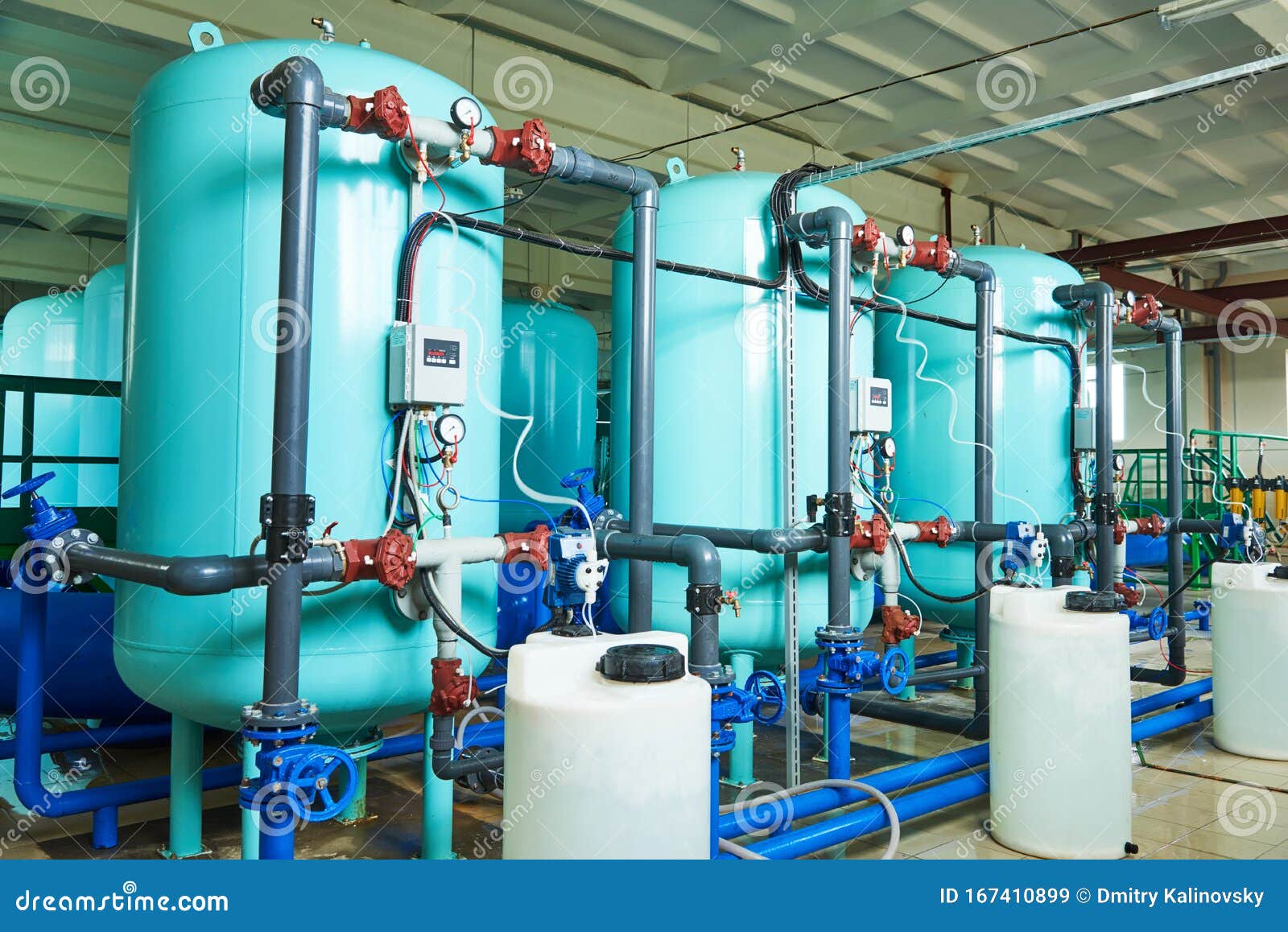industrial water purification system or filtration equipment