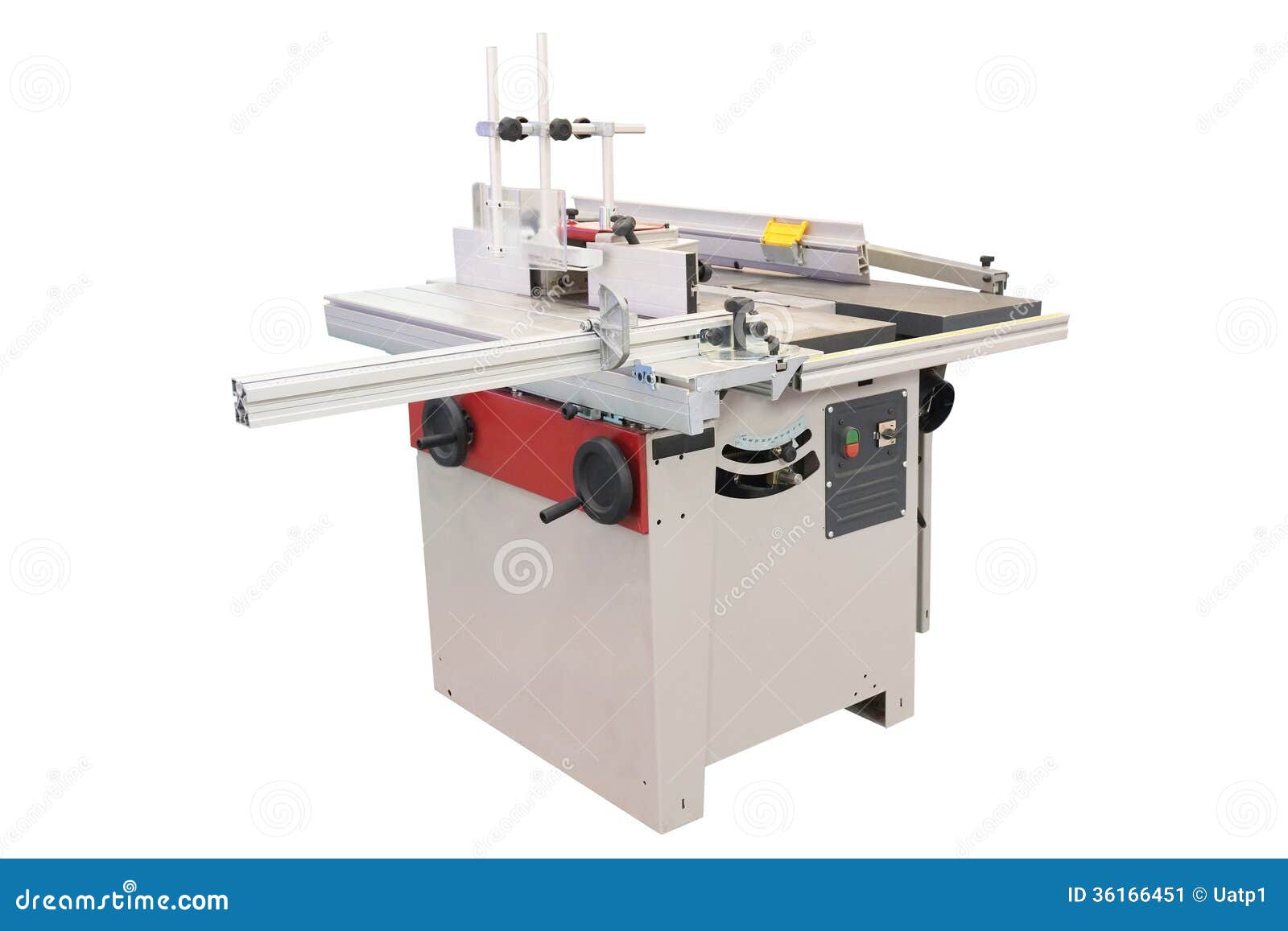 Industrial Woodworking Machine Stock Image Image of machine