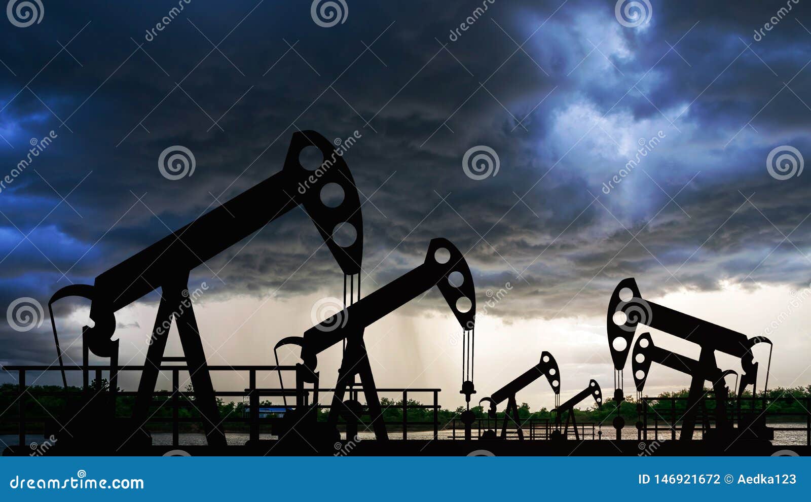 Oil Pump Oil Rig Energy Industrial Machine for Petroleum in the