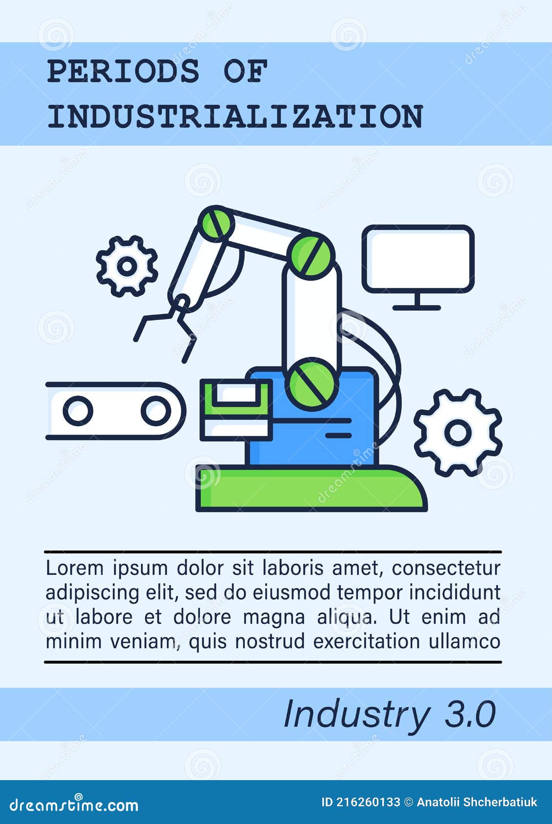 industry 3.0 brochure icon