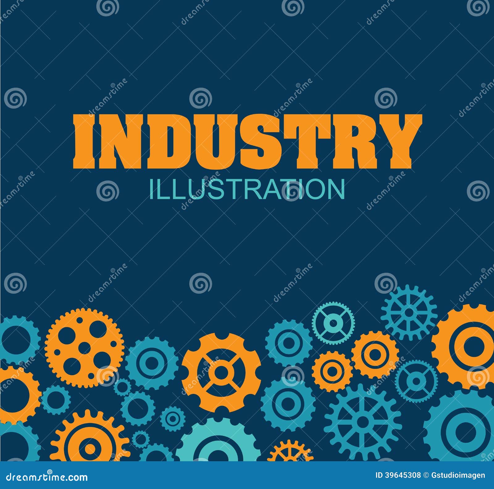 Industry design stock vector. Illustration of cooperation 39645308