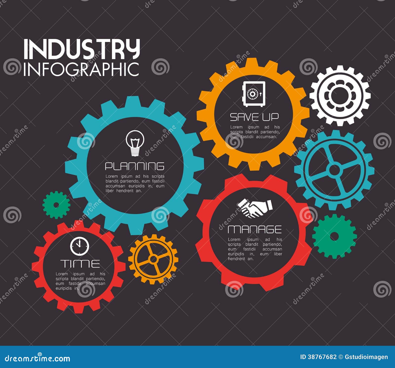 Industry design stock vector. Illustration of power, concept 38767682