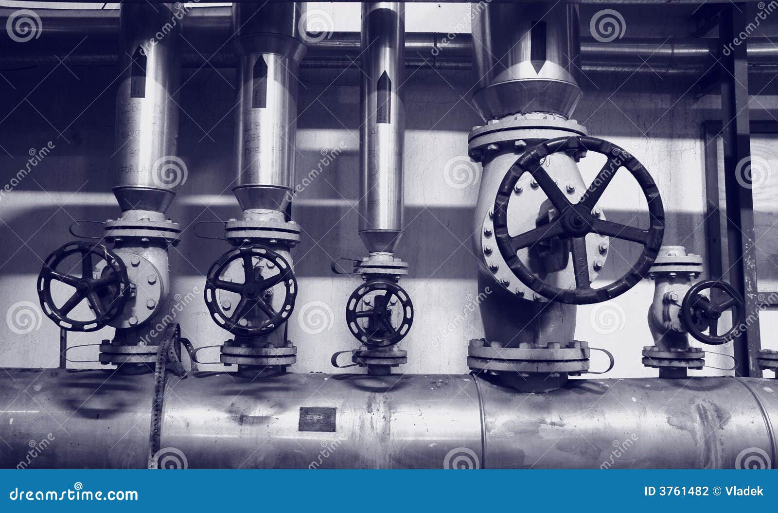 Industry Gas and Oil Systems Stock Photo Image of silver, occupation