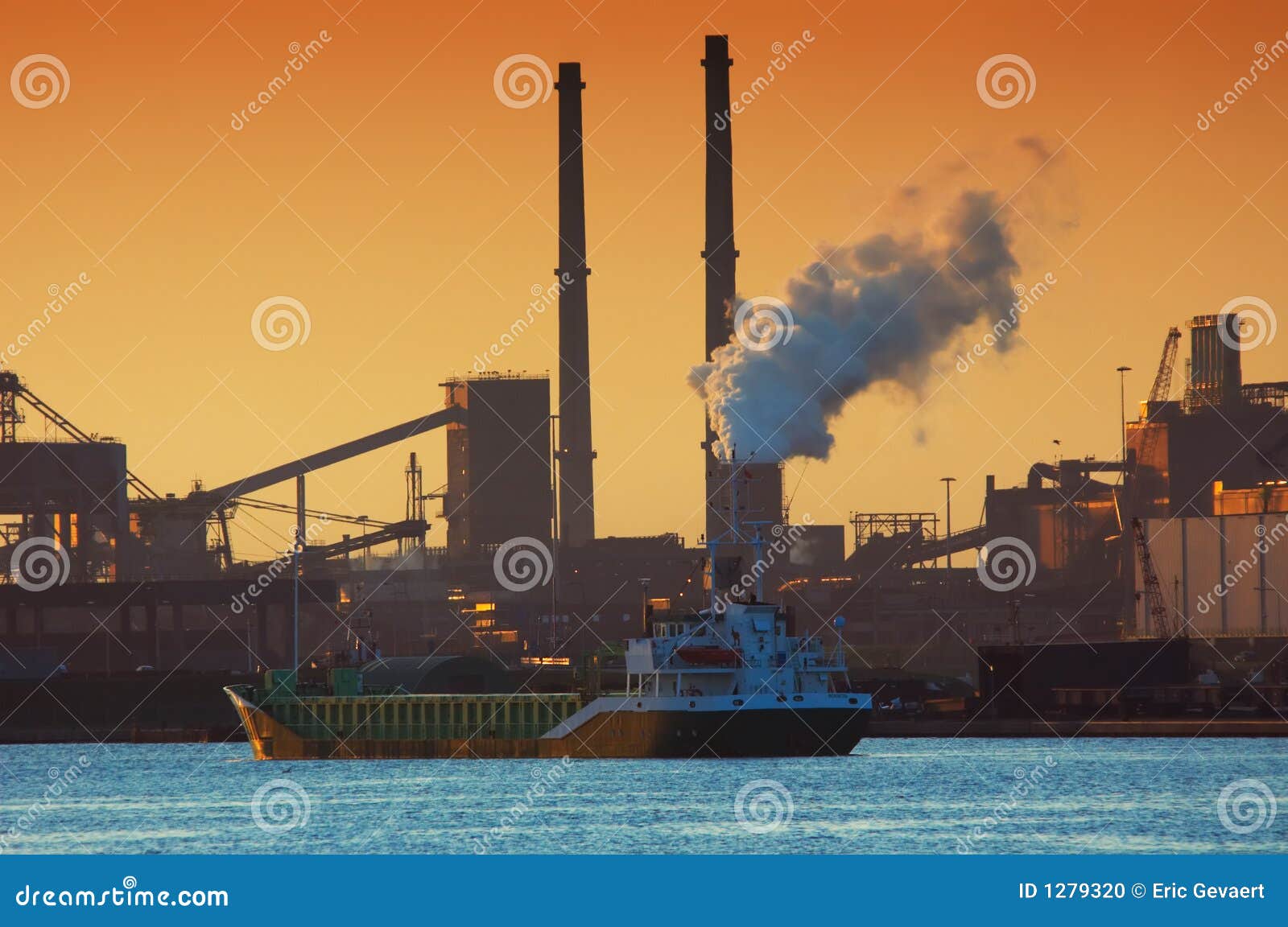 Industry and sunset stock photo. Image of leave, journey - 1279320