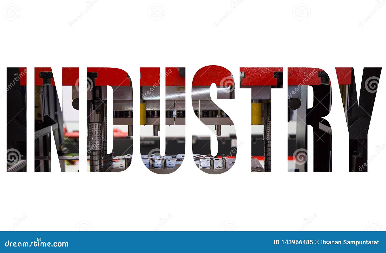 Industry text logo stock illustration. Illustration of industry 143966485