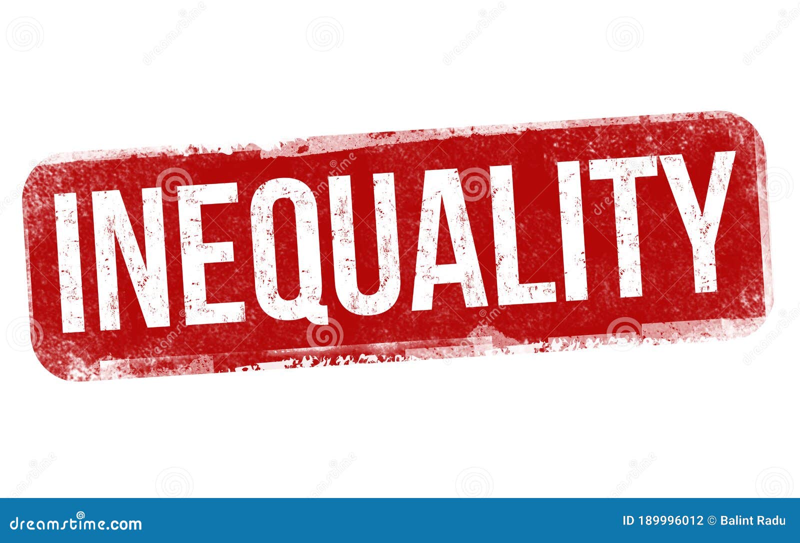 Inequality sign or stamp stock vector. Illustration of income - 189996012