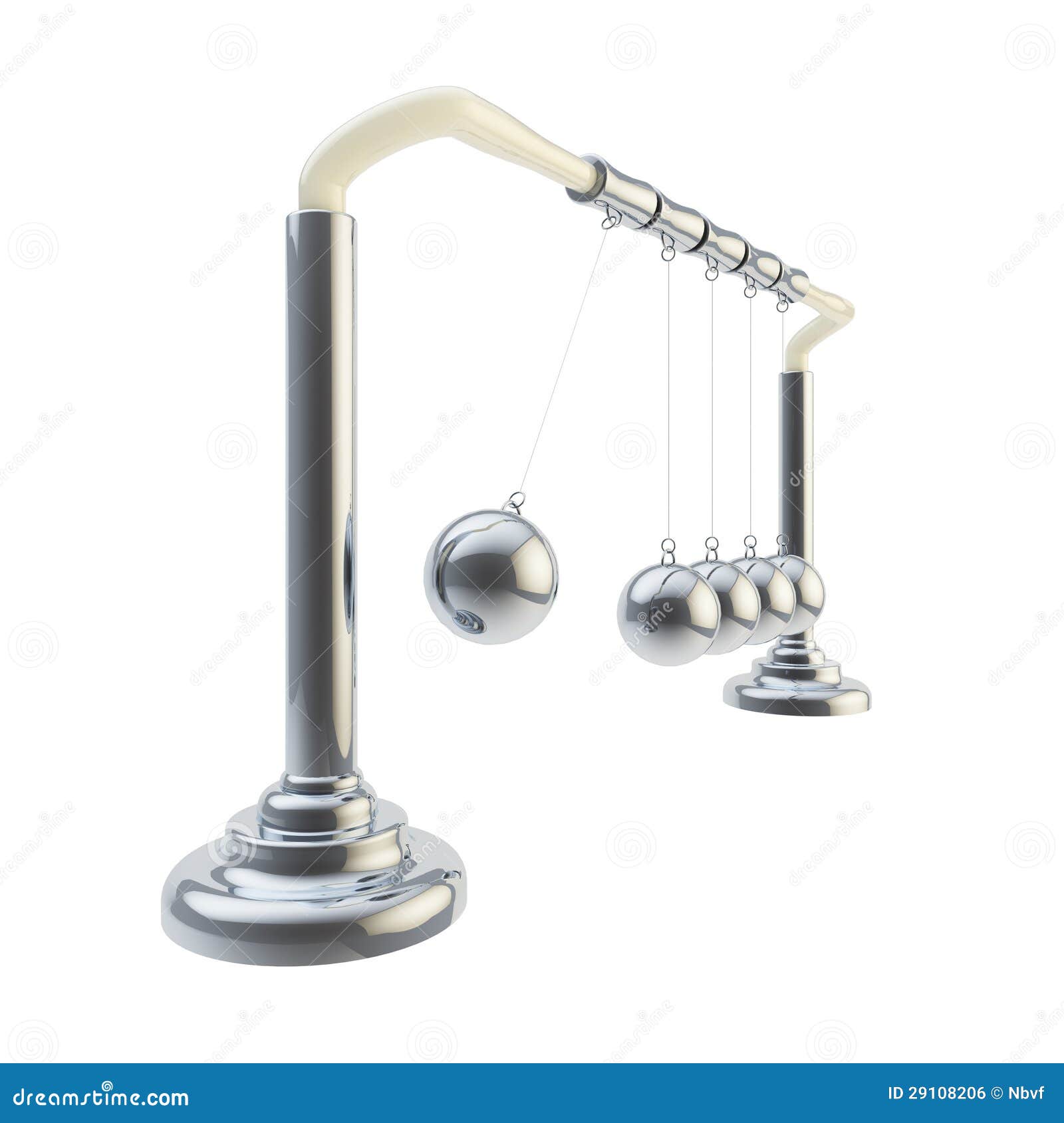 DEWIN Newton Culla Pendulum Acciaio Equilibrio Italia - Foto 2