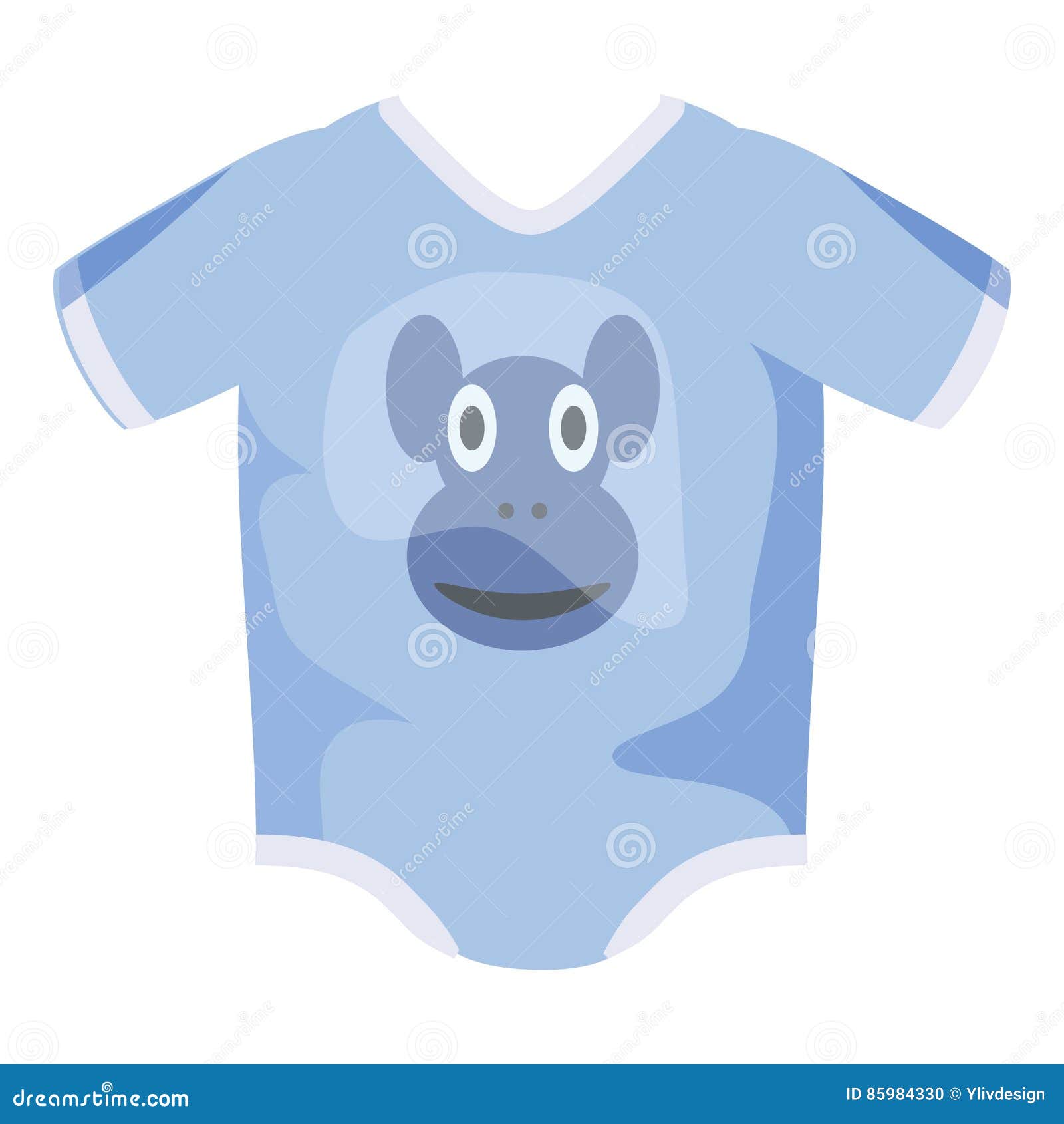 Infant Bodysuit Icon, Cartoon Style Stock Vector - Illustration of ...