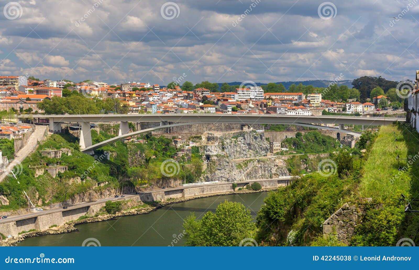 infante d. henrique bridge in porto