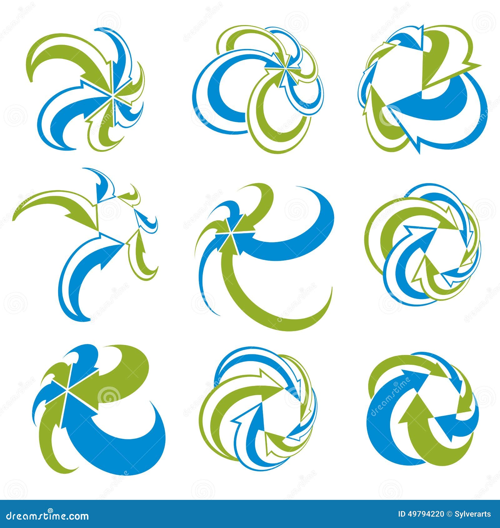 Download Infinite Loop Arrows Vector Abstract Symbol Set, Graphic ...