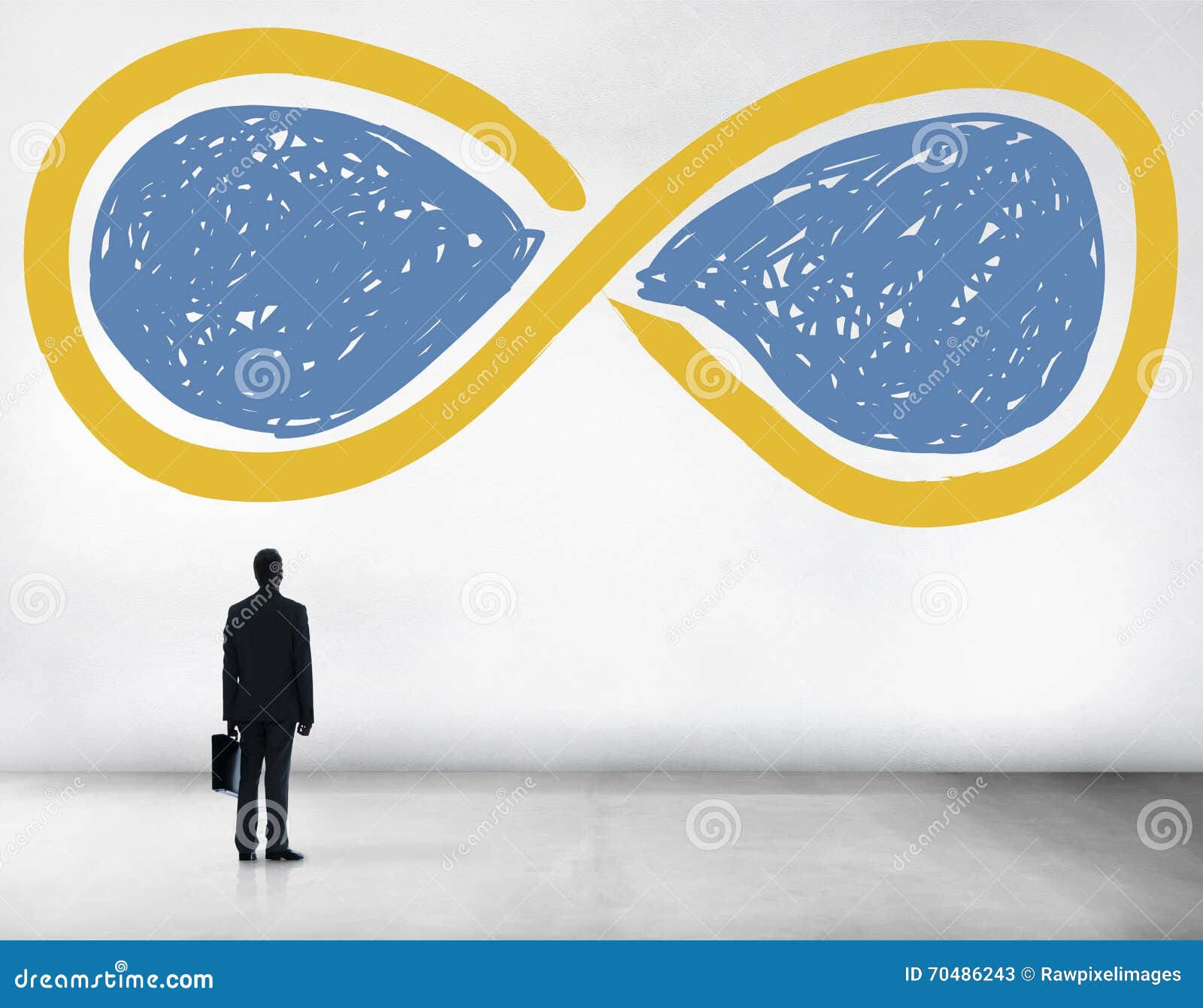 Infinity Eternity Loop Forever Eternal Concept Stock Image Image of