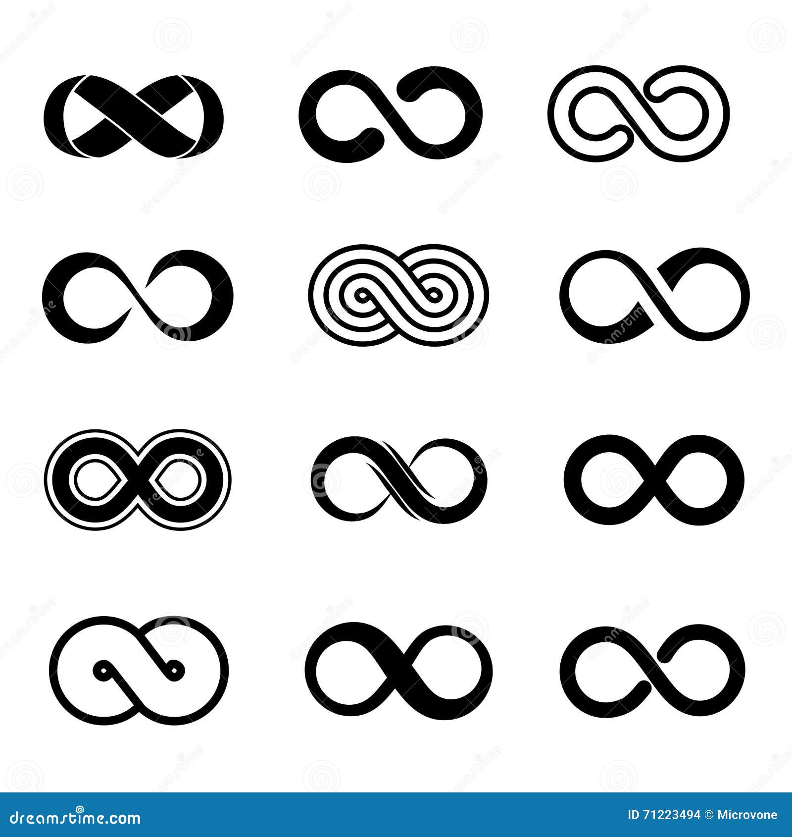 infinity symbol vector png