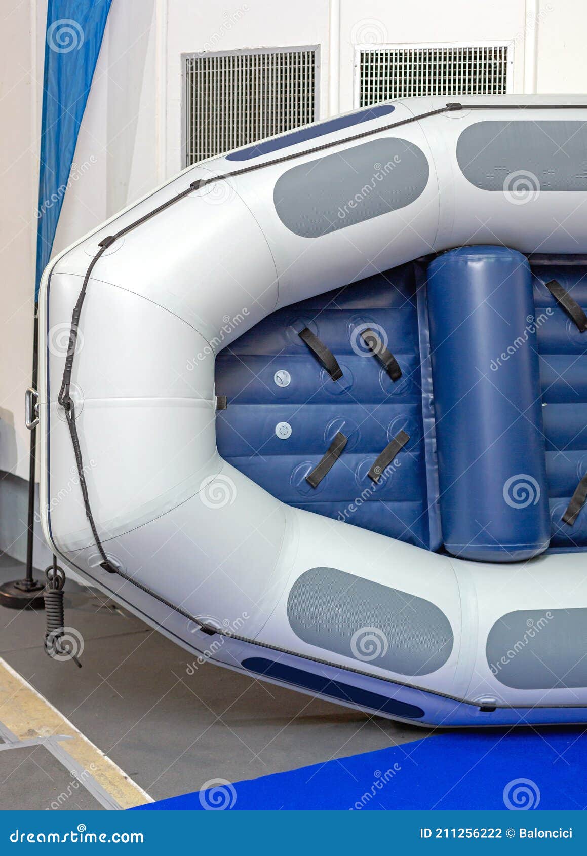 Inflatable Dinghy stock photo. Image of recreation, dinghy 211256222