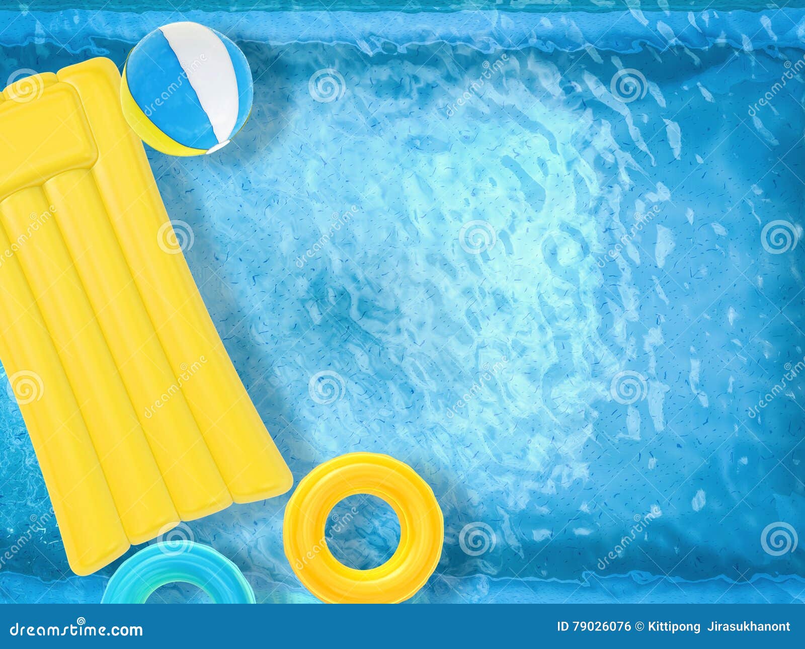 Inflatable Toys Floating on Pool Stock Photo - Image of swim, ocean ...