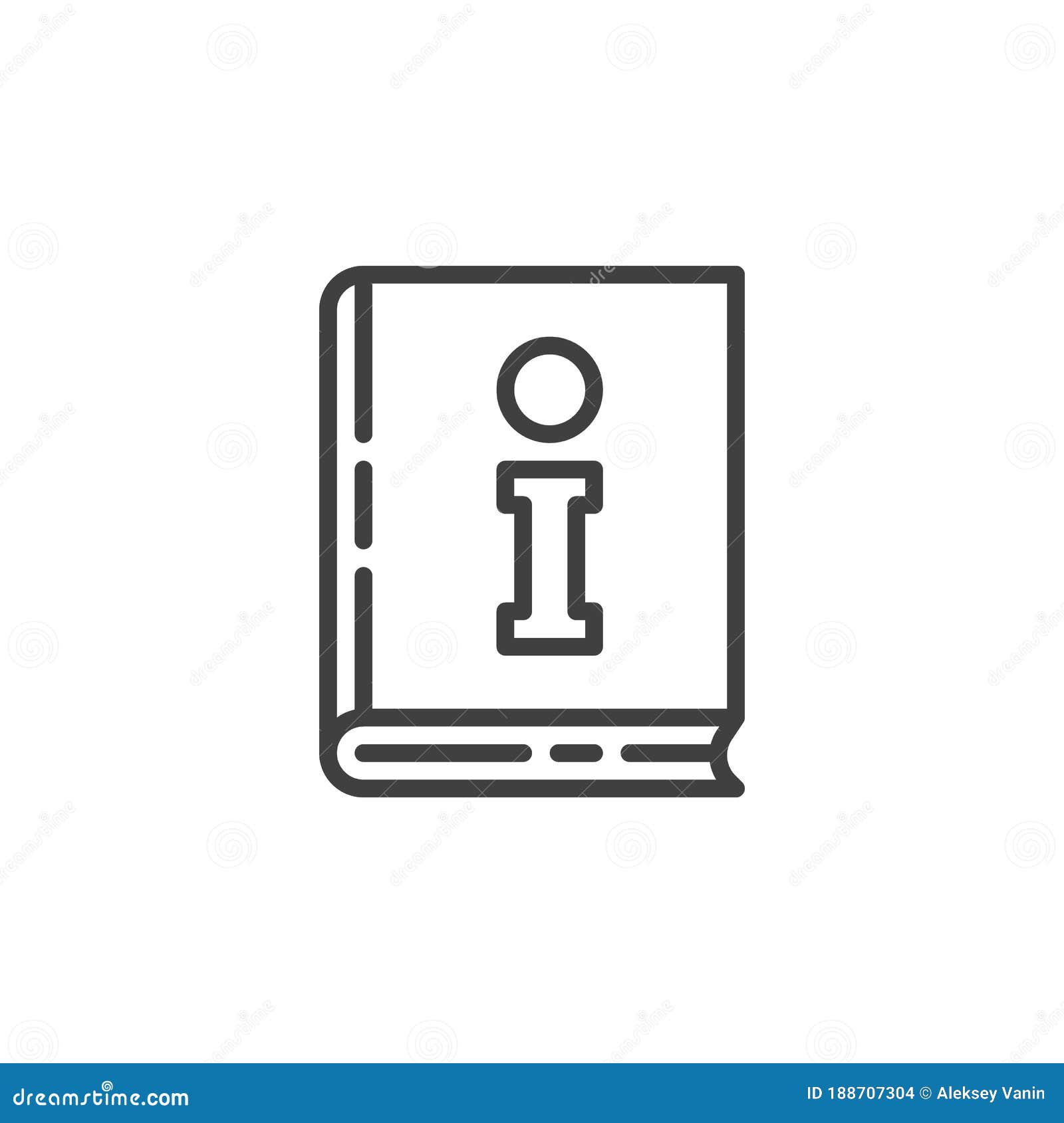 Book Icon - Line Style - Iconfu