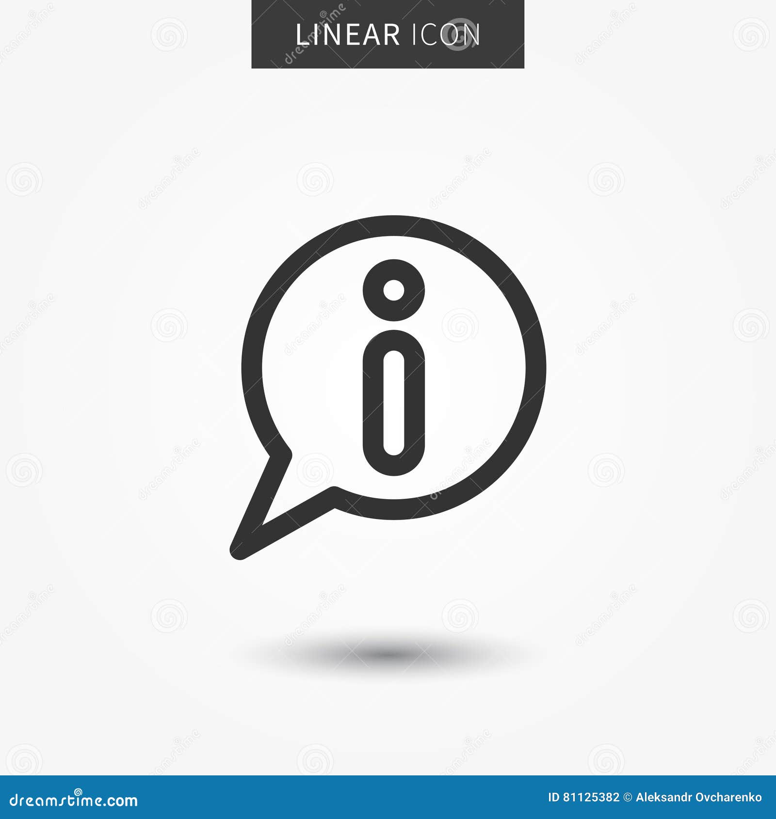 Info Icon Vector Illustration Stock Vector Illustration Of