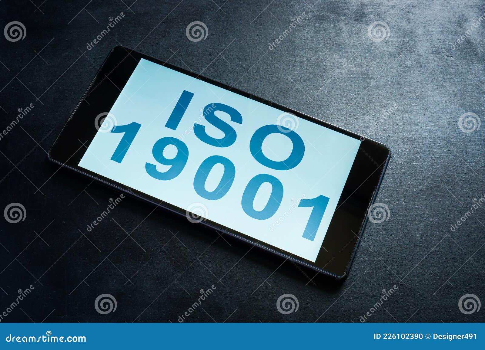 info about iso 19001 guidelines for auditing management systems on the smartphone.