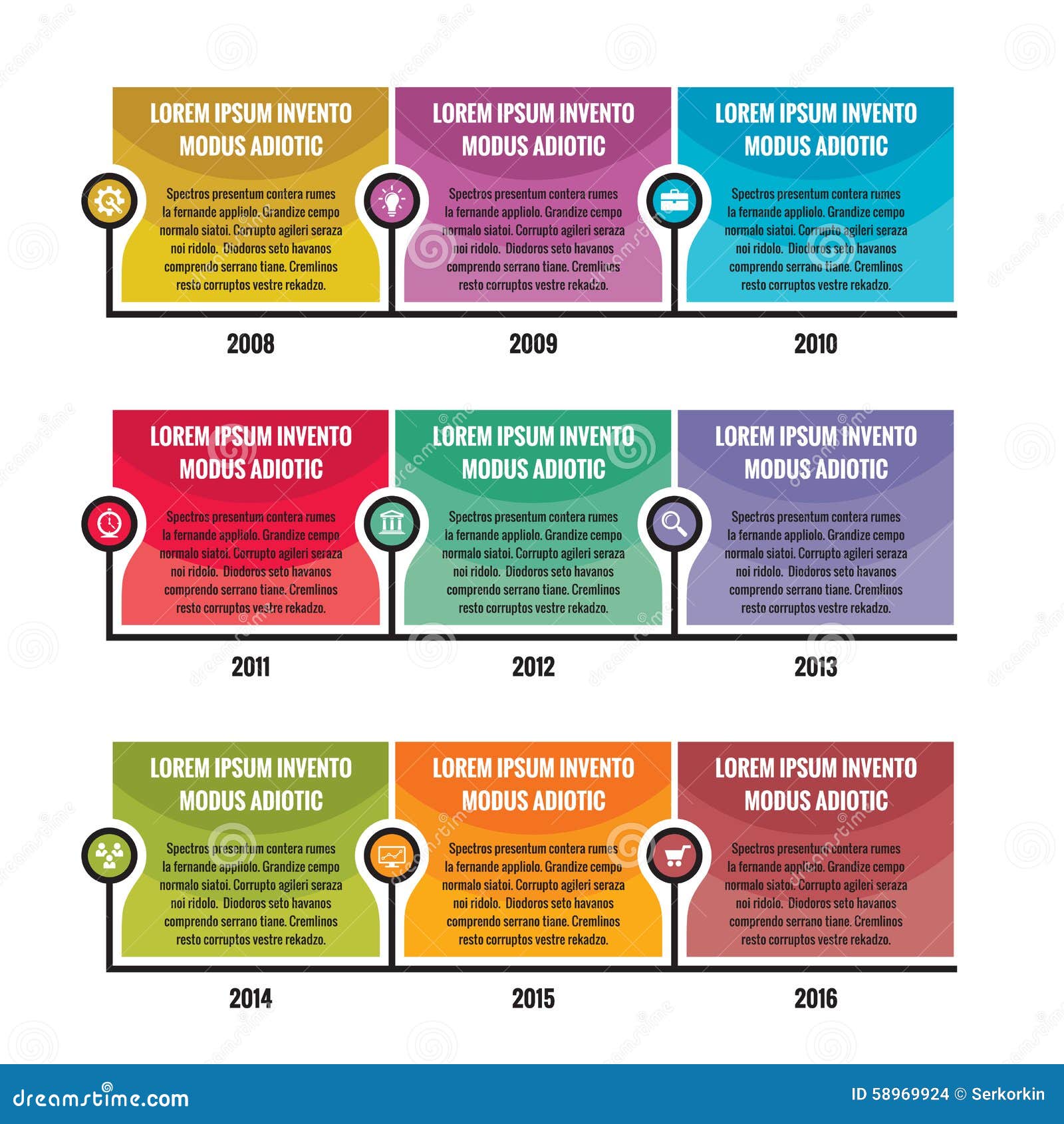 creative timeline design ideas