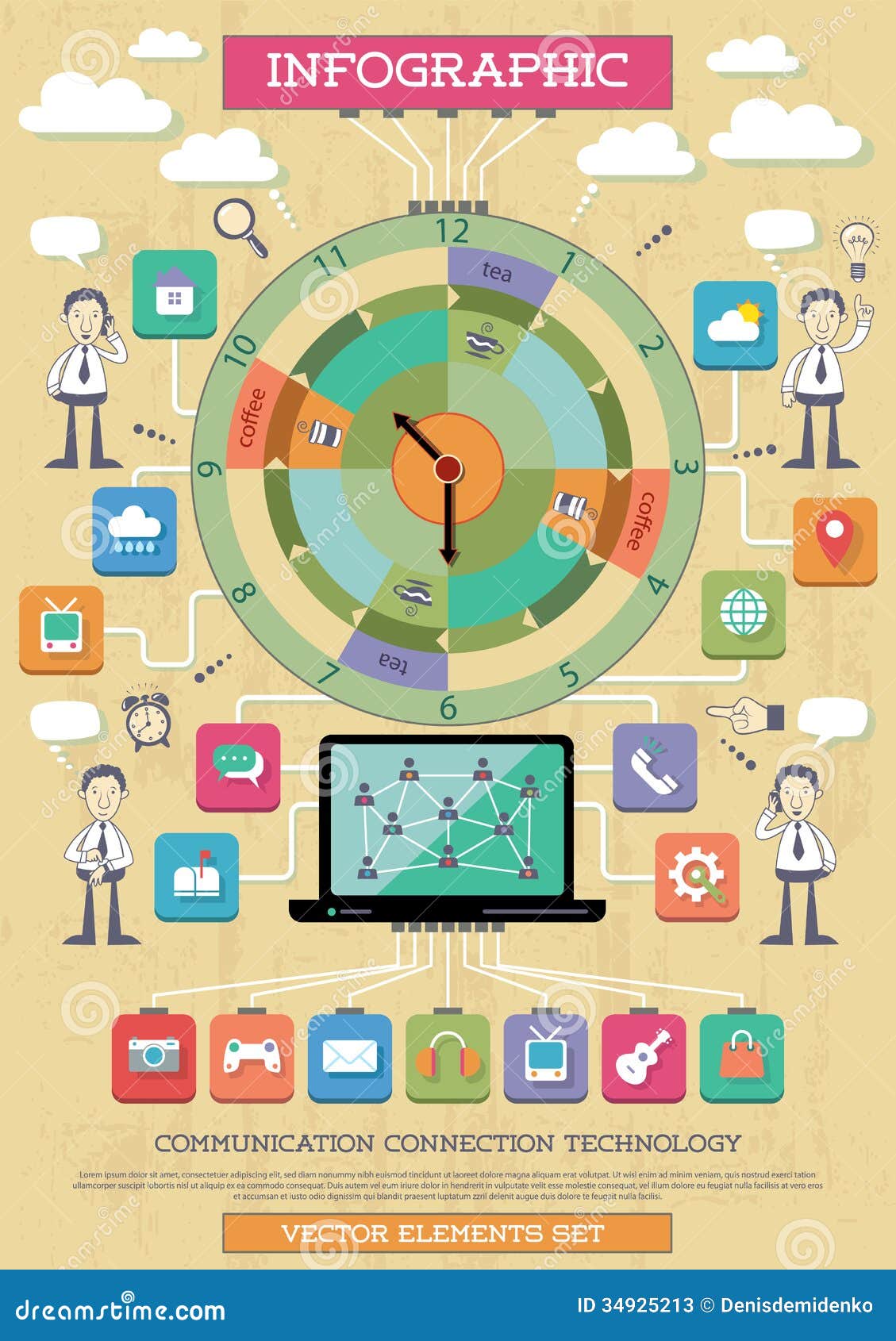 It is time to move on. Connection : Infographic Element. Internet Connection. Stock Vector ...