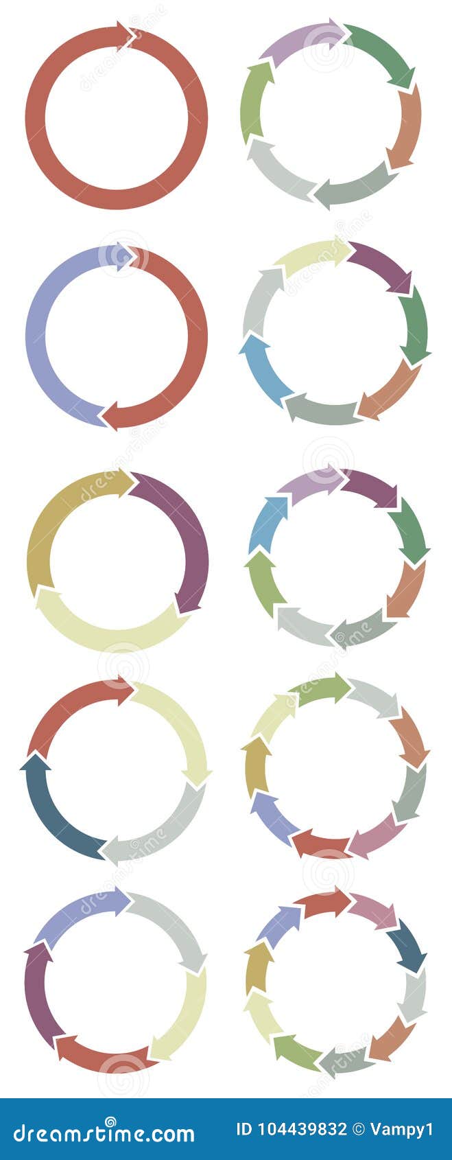 Download Infographic Examples Of Circular Arrows Stock Vector - Illustration of circle, infographic ...