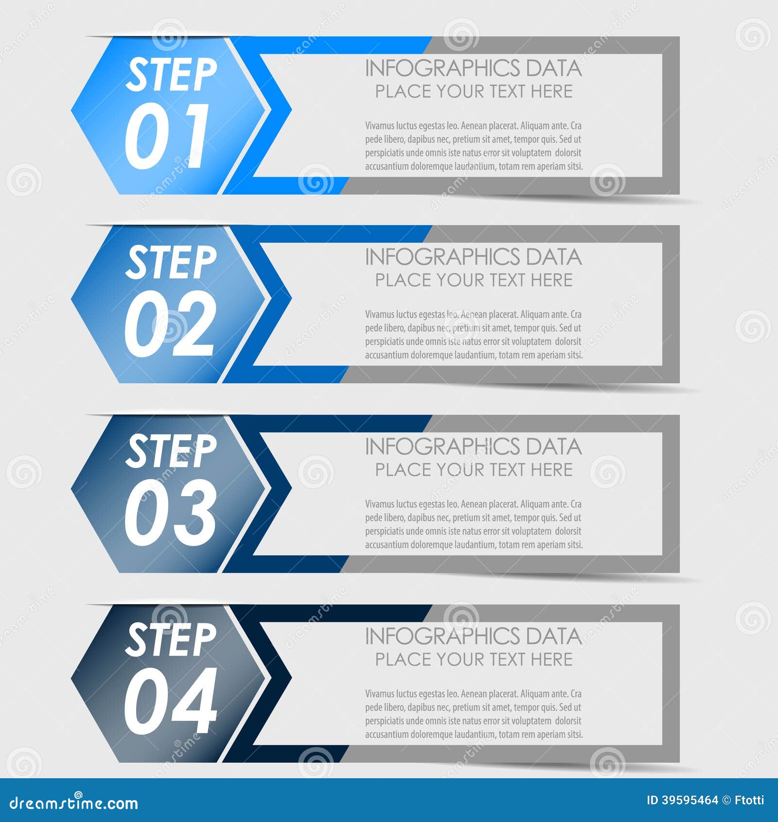 Infographic option banner. Design for business, workflow layout, diagram and working presentation/ illustration