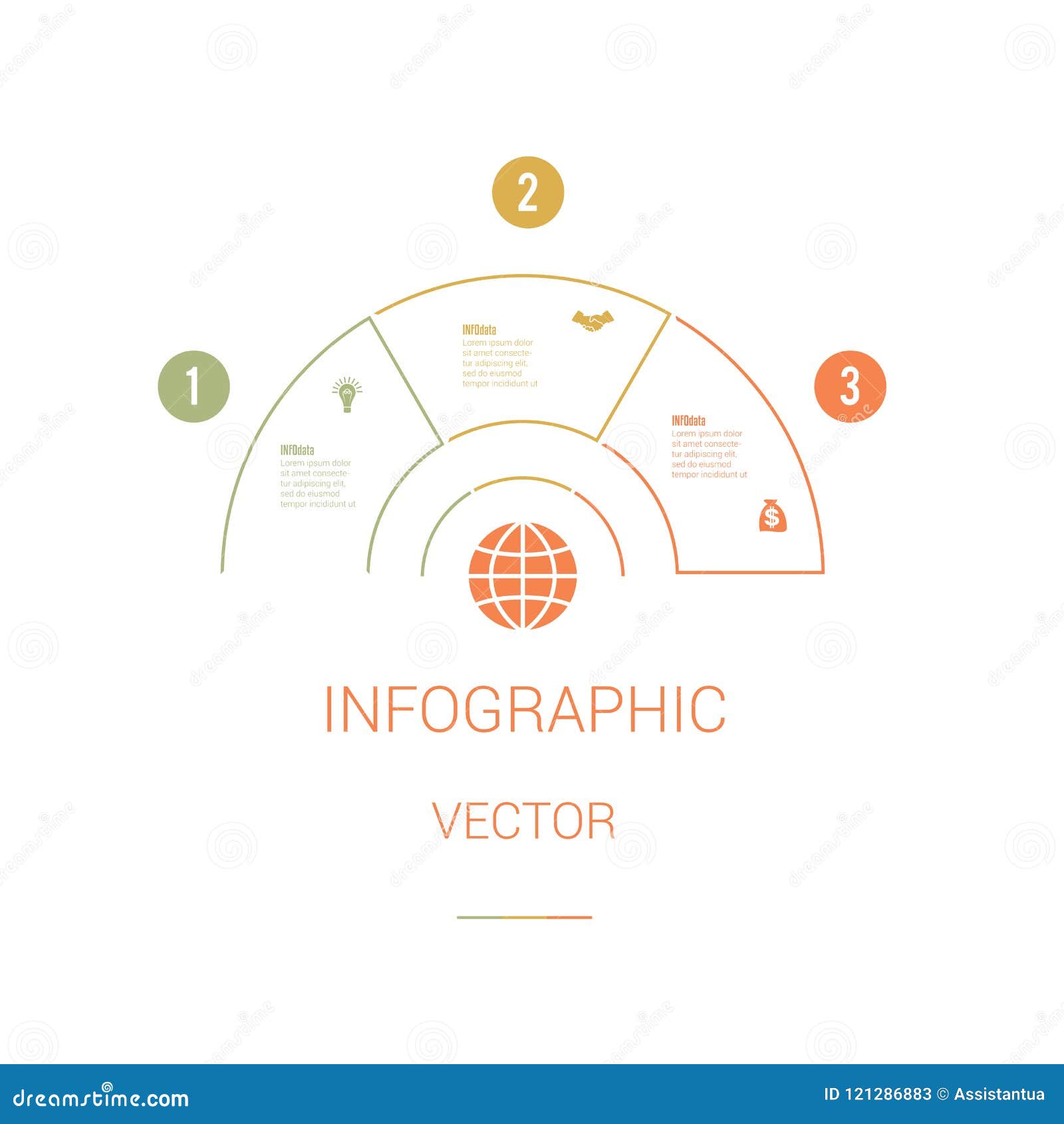 Semi Circle Pie Chart