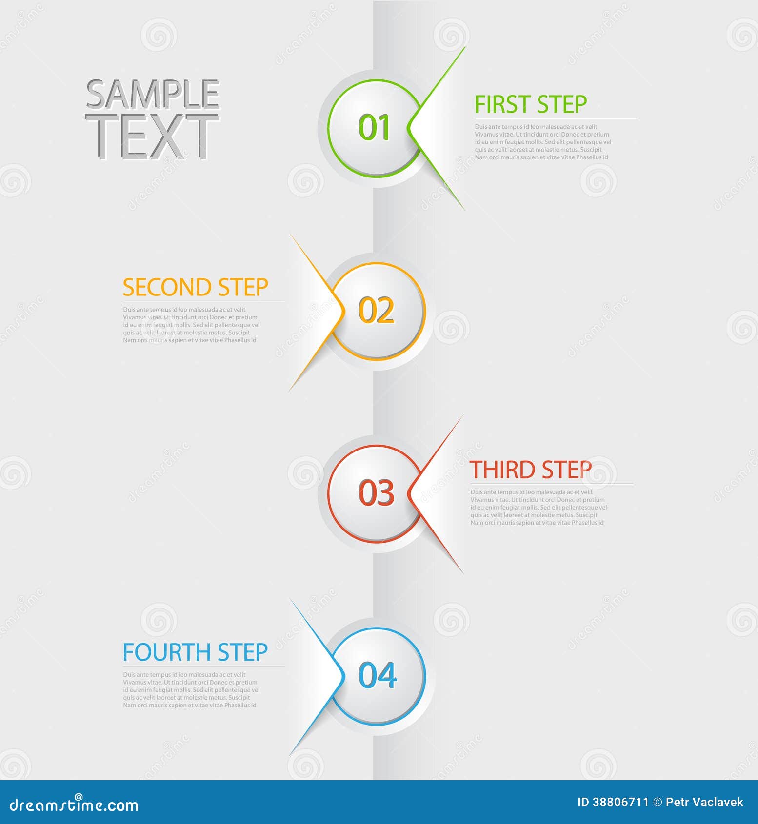 infographic timeline report template