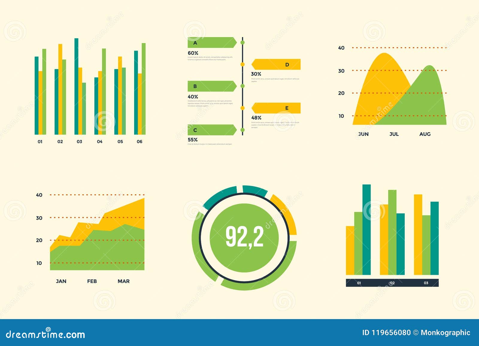 Marketing Charts And Diagrams