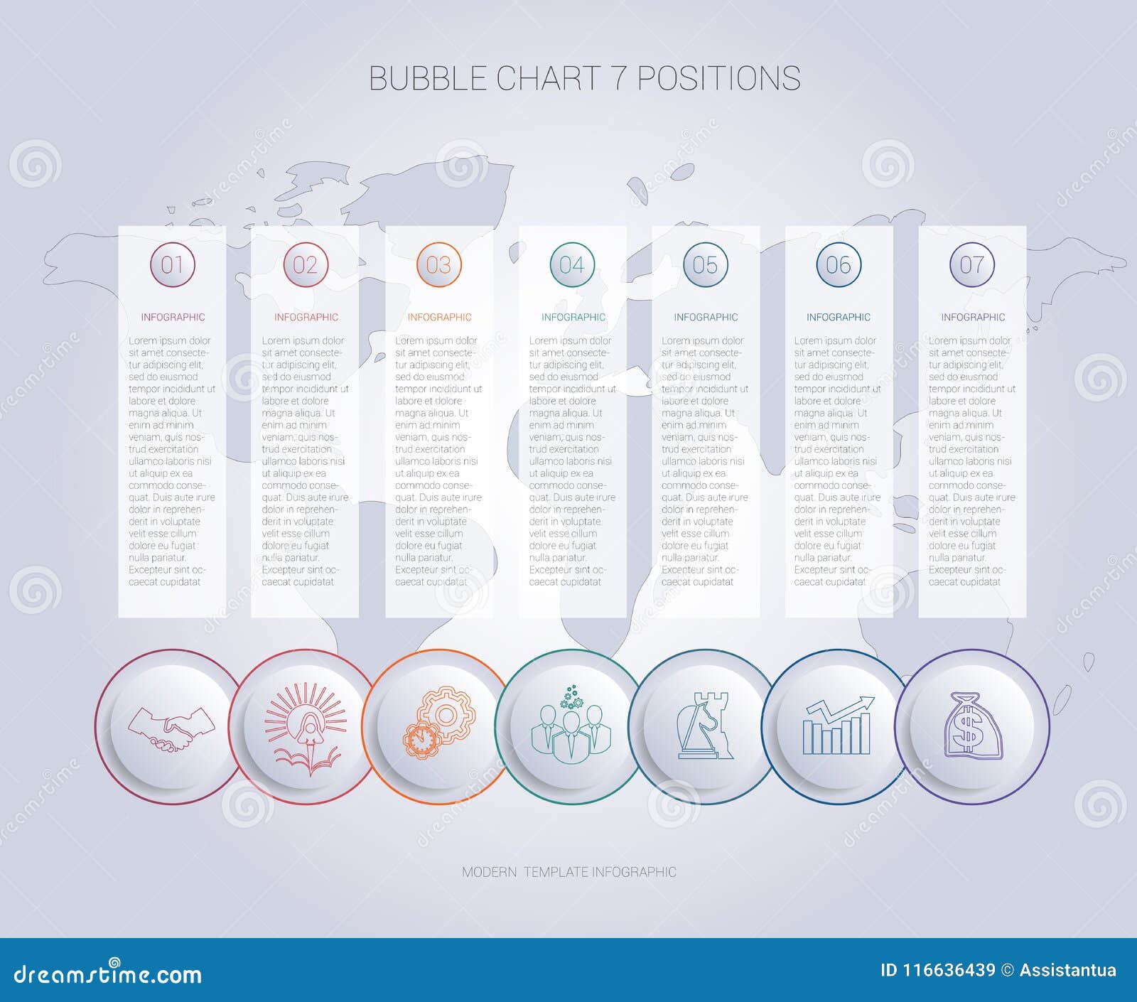 Bubble Flow Chart Template