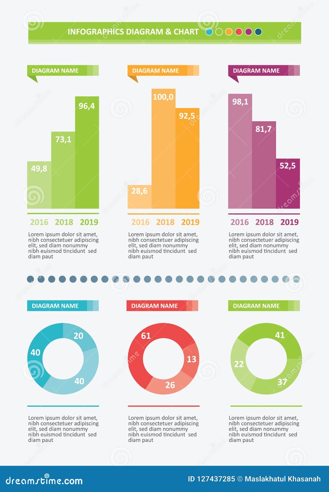 Business Graphs And Charts Templates