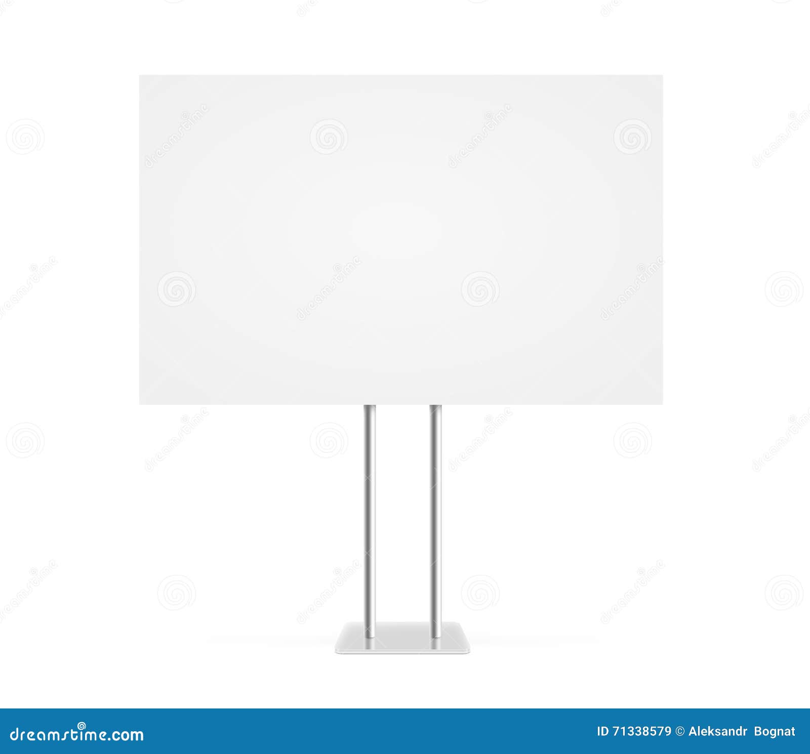 Download Information Board Mock Up Stand Isolated Billboard Mockup Stock Illustration Illustration Of Holder Notice 71338579 PSD Mockup Templates