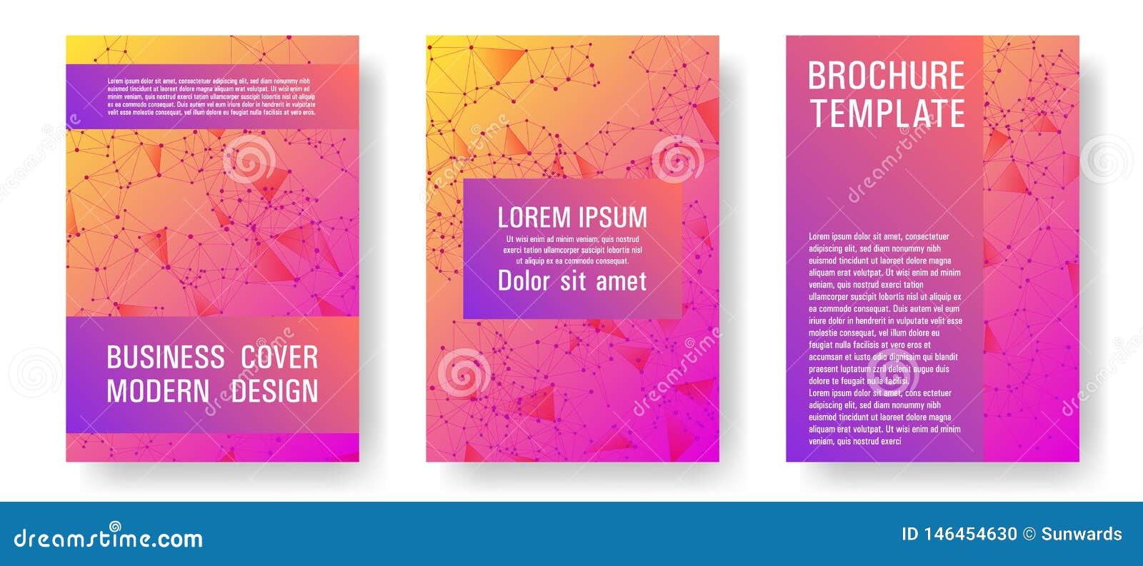 Information Technology Concept Cover. Stock Vector Illustration of